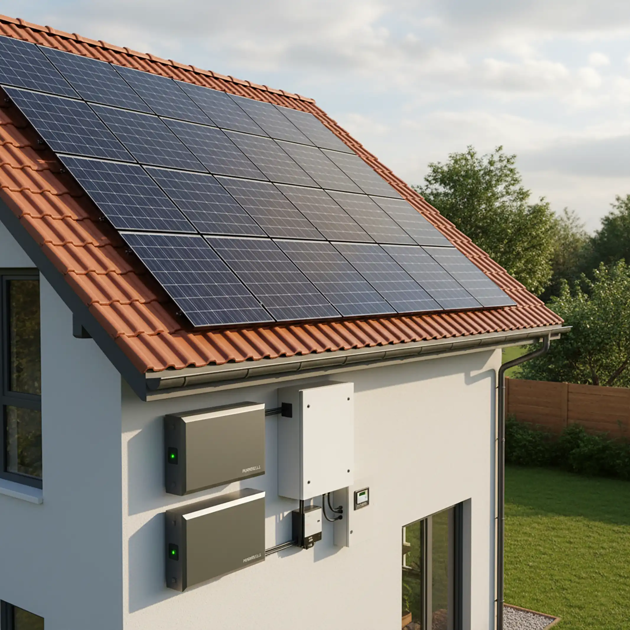 ระบบโซล่าเซลล์ Off-Grid พร้อมแบตเตอรีสำรองพลังงาน